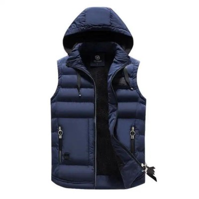 Half Padding Jacket Blue