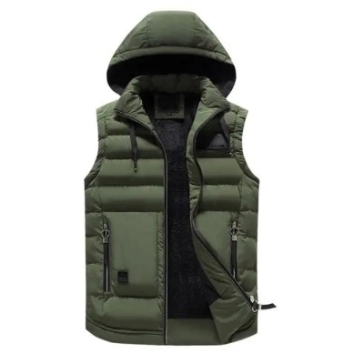 Half Padding Jacket Oliv